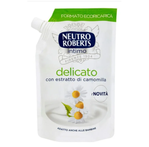 Detergente Intimo Delicato Ricarica Neutro Roberts 400ml