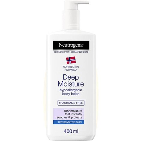 Neutrogena Crema Corpo Fluida Idratazione Intensa Non Profumata 400ml