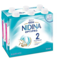 NESTLE' ITALIANA Spa Nidina optipro 2 liquido 6 pezzi 500ml Latte di Proseguimento per Lattanti NESTLE' ITALIANA Spa Nidina optipro 2 liquido 6 pezzi 500ml Latte di Proseguimento per Lattanti
