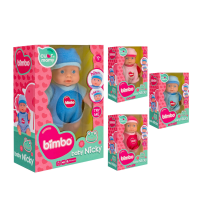 Bambolotto 21 cm con suoni 4 colori