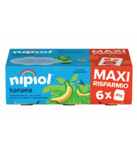 Nipiol omogenizzato banana 6x80g