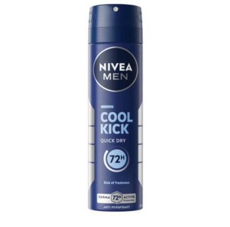 Nivea Men Cool Kick Deodorante Spray Antitraspirante 72H – 150 ml