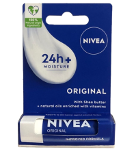 NIVEA Original Care Care - Balsamo per le labbra 4,8 g