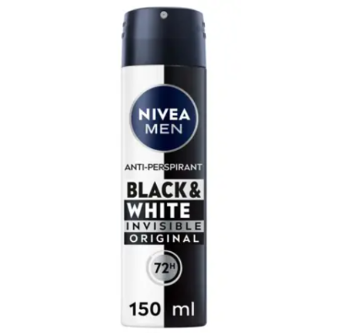 Nivea Black and White Invisible Original Deodorante Spray 150 ml