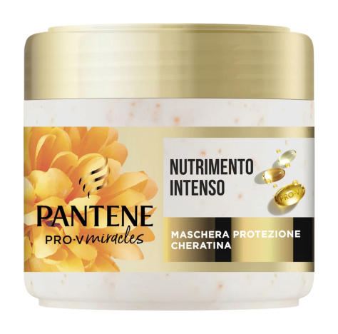 Pantene Pro-V miracles Nutrimento Intenso Maschera Protezione Cheratina 300 ml Pantene Pro-V miracles Nutrimento Intenso Maschera Protezione Cheratina 300 ml