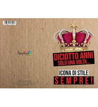 BIGLIETTO 18 ANNI NUF72 Marpimar
