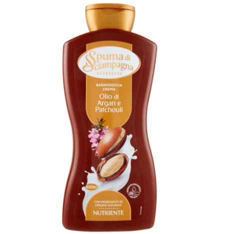 Bagnodoccia Crema Argan Spuma Di Sciampagna 650ml