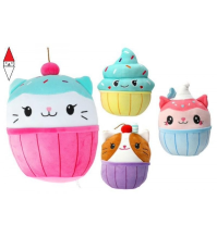 PELUCHE GLOBO PELUX DOLCETTO 23CM 4 MODELLI ASSORTITI
