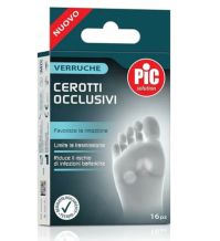 Pic Solution Cerotti Verruche 16 Pezzi