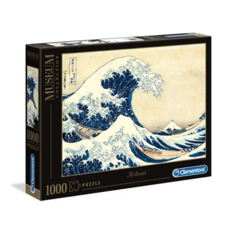 CLEMENTONI Puzzle 1000 Pezzi Museum la Grande Onda di Hokusa
