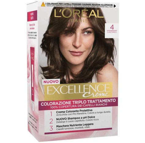 L'OREAL EXCELLENCE CREME N.4 CASTANO