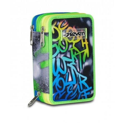 Astuccio 3 Zip Seven Sprint Paint Boy