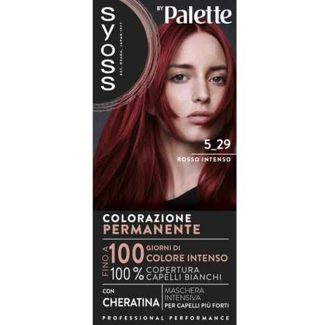 Testanera Palette Syoss Colorazione Permanente 5.29 Rosso