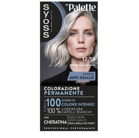Syoss By Palette Colorazione Permanente 12_59 Biondo Platino Cool