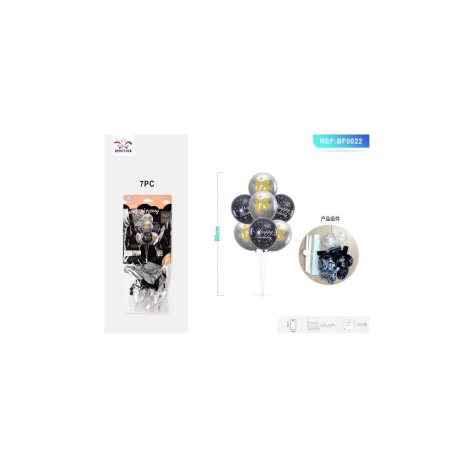 SET PALLONCINI "HAPPY BIRTHDAY 18 ANNI" SET PALLONCINI "HAPPY BIRTHDAY 18 ANNI"