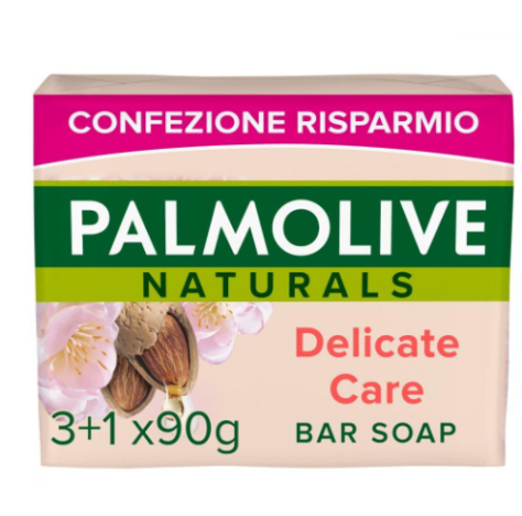 Palmolive Sapone Solido 4pz X 90gr Mandorla & Latte