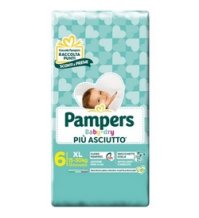 Pampers Pannolini Baby-Dry 6 Extra Large 15-30kg