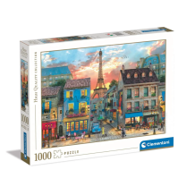 CLEMENTONI Puzzle 1000 Pezzi Hqc Streets Of Paris 39820