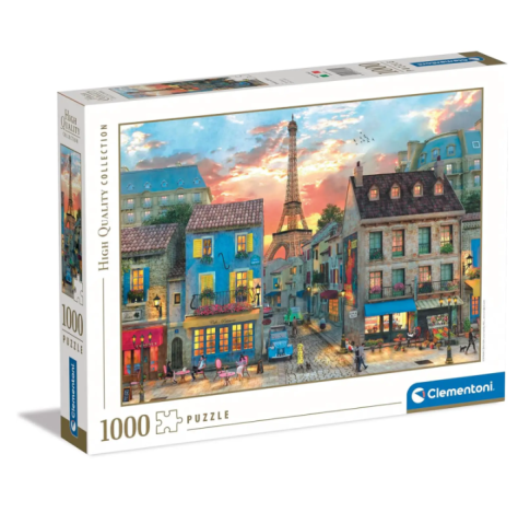 CLEMENTONI Puzzle 1000 Pezzi Hqc Streets Of Paris 39820