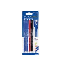 SET PENNE CANCELLABILI 4 PEZZI TRATTO