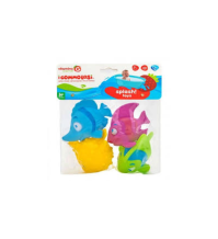 Globo Gommolosi Pesci 4pz 05489