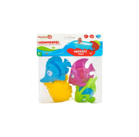 Globo Gommolosi Pesci 4pz 05489