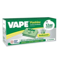 VAPE PIASTRINE ANTIZANZARE VERDESSENZA - 20 PEZZI