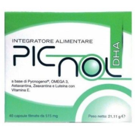 Picnol Dha Integratore Alimentare 40 Capsule