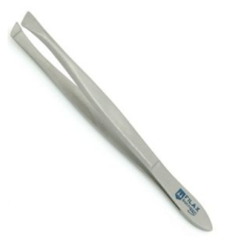 ARGENTA SRL Star Pinza Sopracciglia Obliqua Inox Satinata Top Class Color Tcp02cx