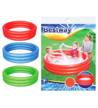 PISCINA BAMBINI 3 ANELLI 152x25 CM - COLORI ASSORTITI