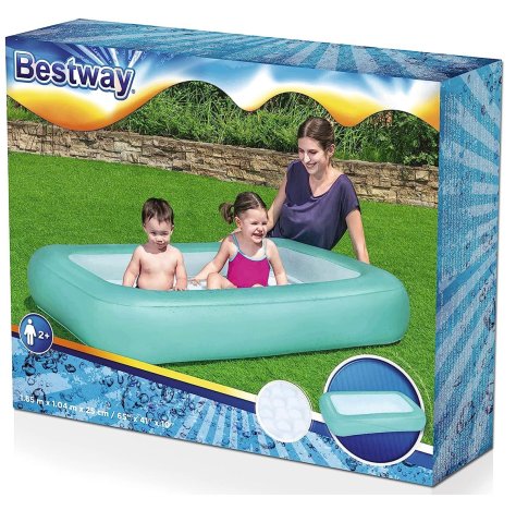 PISCINA RETTANGOLARE BAMBINI - COLORI ASSORTITI