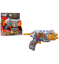 Globo Pistola Graffiti C/4 Proiettili Soffici 2 Ass 