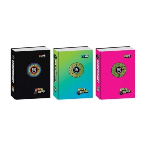 Diario Pocket 16 mesi Color Agenda Bastardi Dentro
