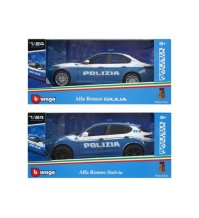 BURAGO- AUTO DI POLIZIA 1:24 