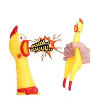 GIOCATTOLO PER CANI A FORMA DI POLLO - 28CM 