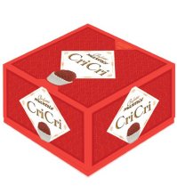 MAXTRIS  CONFETTI CRICRI ROSSO 500 gr