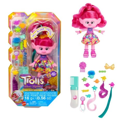 MATTEL Trolls - Poppy Capelli Fantastici