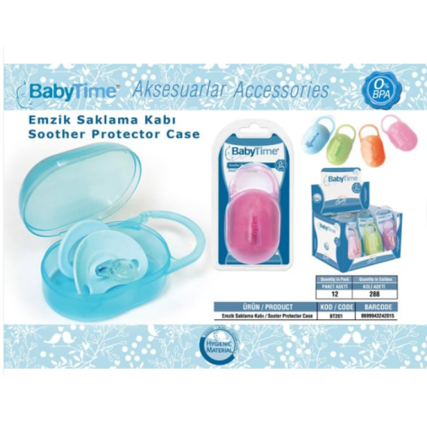 Unifamily Scatola porta ciucci Baby Time