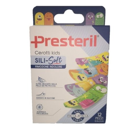 Presteril Silisoft Kids 12 pezzi