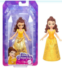 Bambola Princess principesse Disney Belle 10 cm