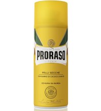 PRORASO SCHIUMA DA BARBA PELLI SECCHE CON BURRO DI CACAO E KARITE' 400 ML