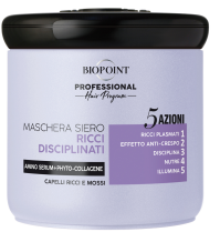 BIOPOINT PROFESSIONAL MASCHERA RICCI DISCIPLINATI 5 AZIONI CAPELLI RICCI E MOSSI AMINO SERUM+PHYTO-COLLAGENE 400 ML BIOPOINT PROFESSIONAL MASCHERA RICCI DISCIPLINATI 5 AZIONI CAPELLI RICCI E MOSSI AMINO SERUM+PHYTO-COLLAGENE 400 ML