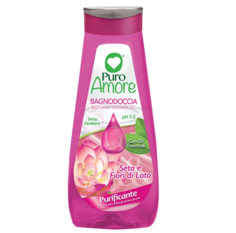 Puro Amore Bagnodoccia Seta e Fior di Loto 750 ml
