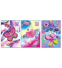 QUADERNO MAXI SEVEN SJ GIRL RIGATURA Q ( QUADRETTINI  PICCOLI 5MM CON MARGINI ) 