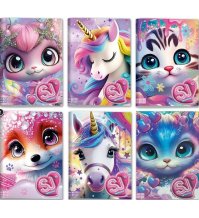 Sj Gang Maxiquaderno 96/100 A Animali Girl