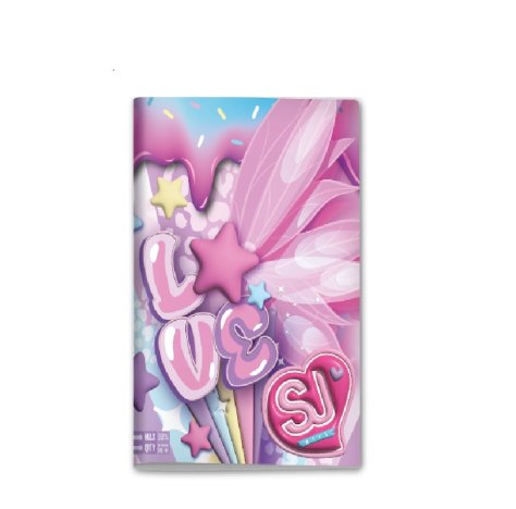 Quaderno A4 Maxi Sj Gang Wondrous Girl Fantasie Assortite / 100 gr / Quadretti 10 mm