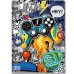 Quaderno A4 Maxi Sj Gang Wondrous Boy Fantasie Assortite / 100 gr / Riga A