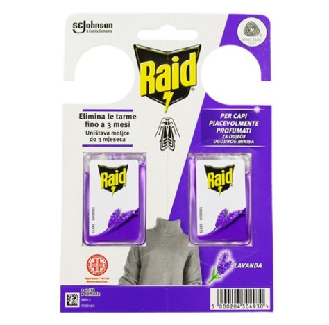 RAID TARME GEL ALLA LAVANDA 2 PEZZI RAID TARME GEL ALLA LAVANDA 2 PEZZI
