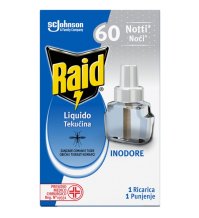 RAID ANTIZANZARE LIQUIDO RICARICA - 60 NOTTI