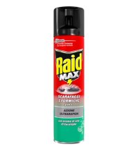 RAID INSETTICIDA SCARAFAGGI E FORMICHE EUCALIPTO - 400 ML